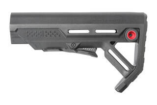 This buttstock from Strike Industries is the Viper Mod 1 Carbine Stock that fits on Mil-Spec buffer tubes